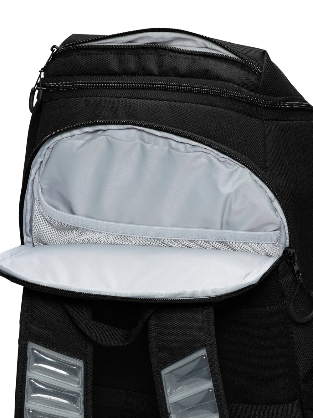 Nike Varsity Elite Backpack 32L Adult Unisex Black Metallic Silver HM9965-010
